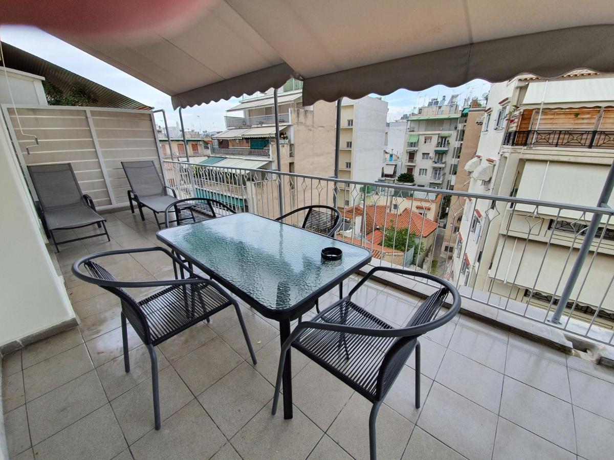 Lukas-2 B/R Luxurious Flat With Veranda Leilighet Athen Eksteriør bilde