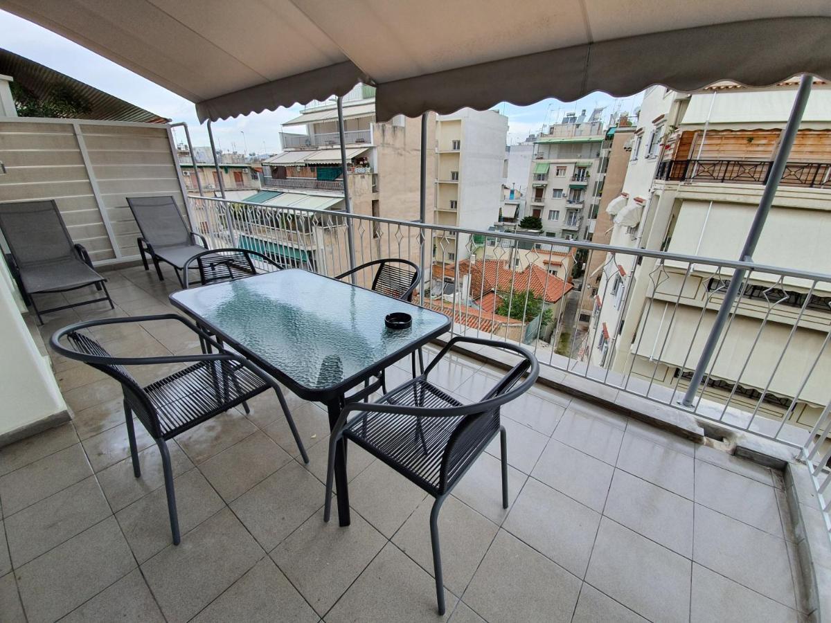 Lukas-2 B/R Luxurious Flat With Veranda Leilighet Athen Eksteriør bilde